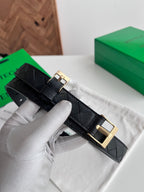 2.5 Women’s Handwoven Intreccio Leather Belt — New 2025