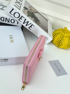 D Bow Logo Card Holder | S2867/ S2866| Lambskin |