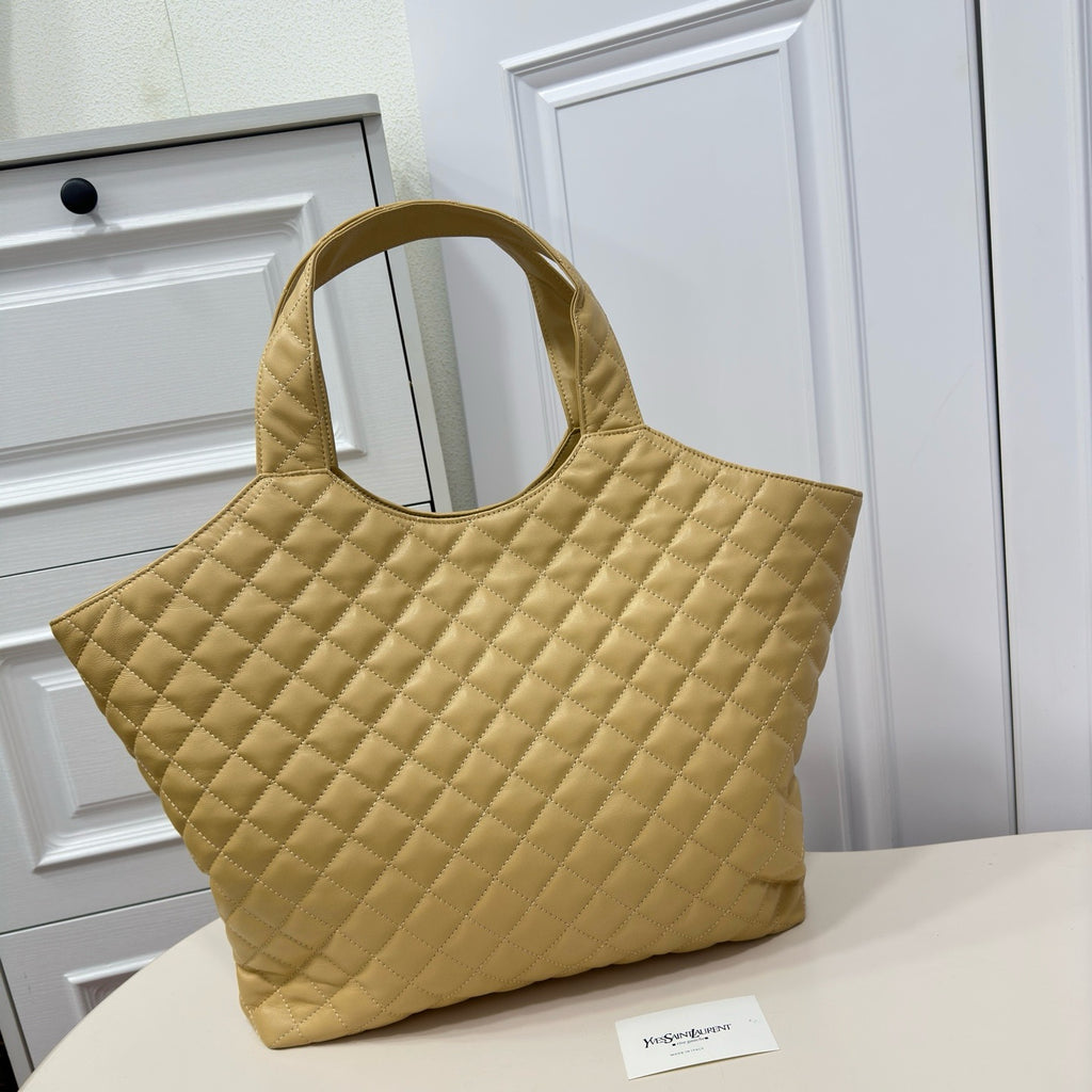Quilted Oversized Tote Bag – Style 8019