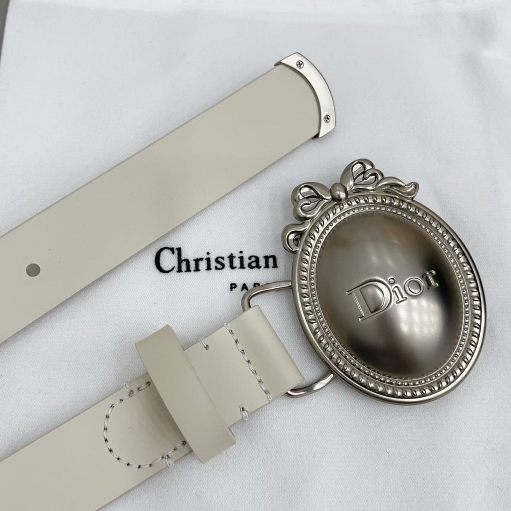 Médaillon Oval Buckle Belt — 25 mm