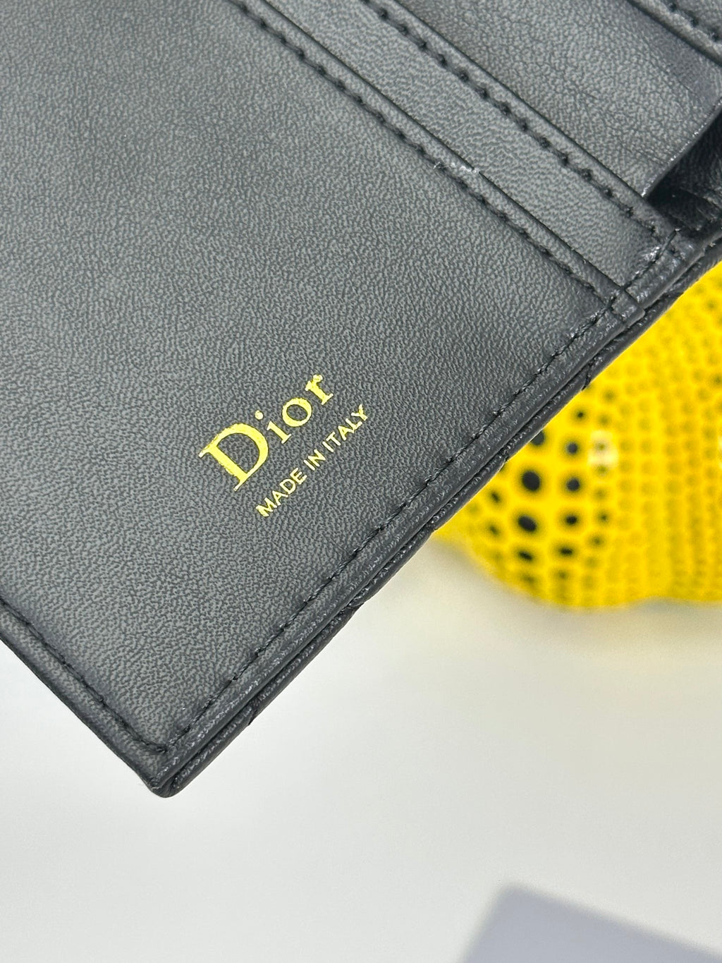 D Bow Logo Card Holder | S2867/ S2866| Lambskin |