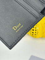 D Bow Logo Card Holder | S2867/ S2866| Lambskin |