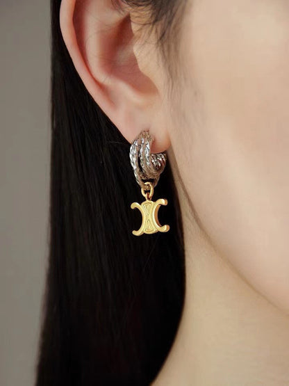 Ce*li*ne Medieval Earrings