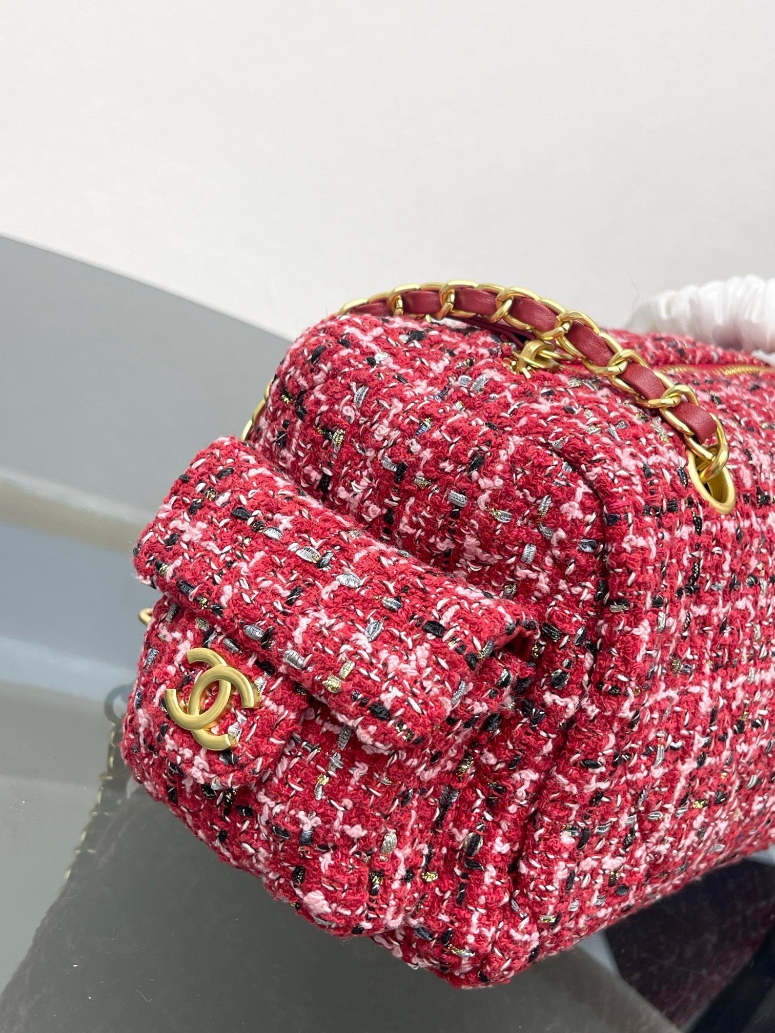 Tweed Bowling Bag