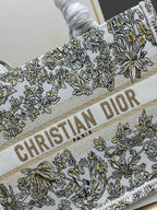 Art-Inspired Embroidered Tote Book