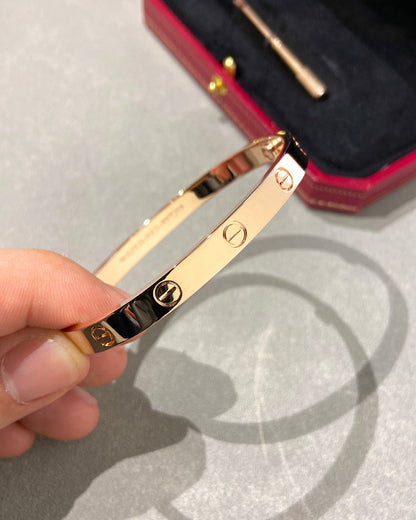 Cartier Rose Gold Screw Bracelet: Eternal Love Symbolized