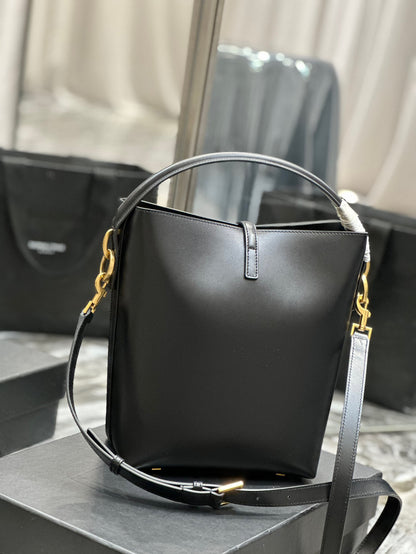 Y*S*L Bucket Bag in Original Italian Calfskin