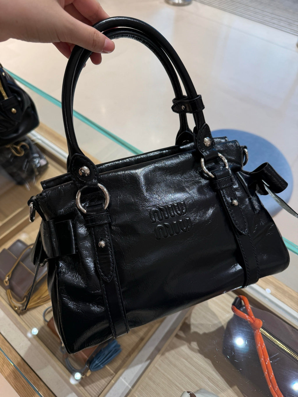Bow Biker Bag