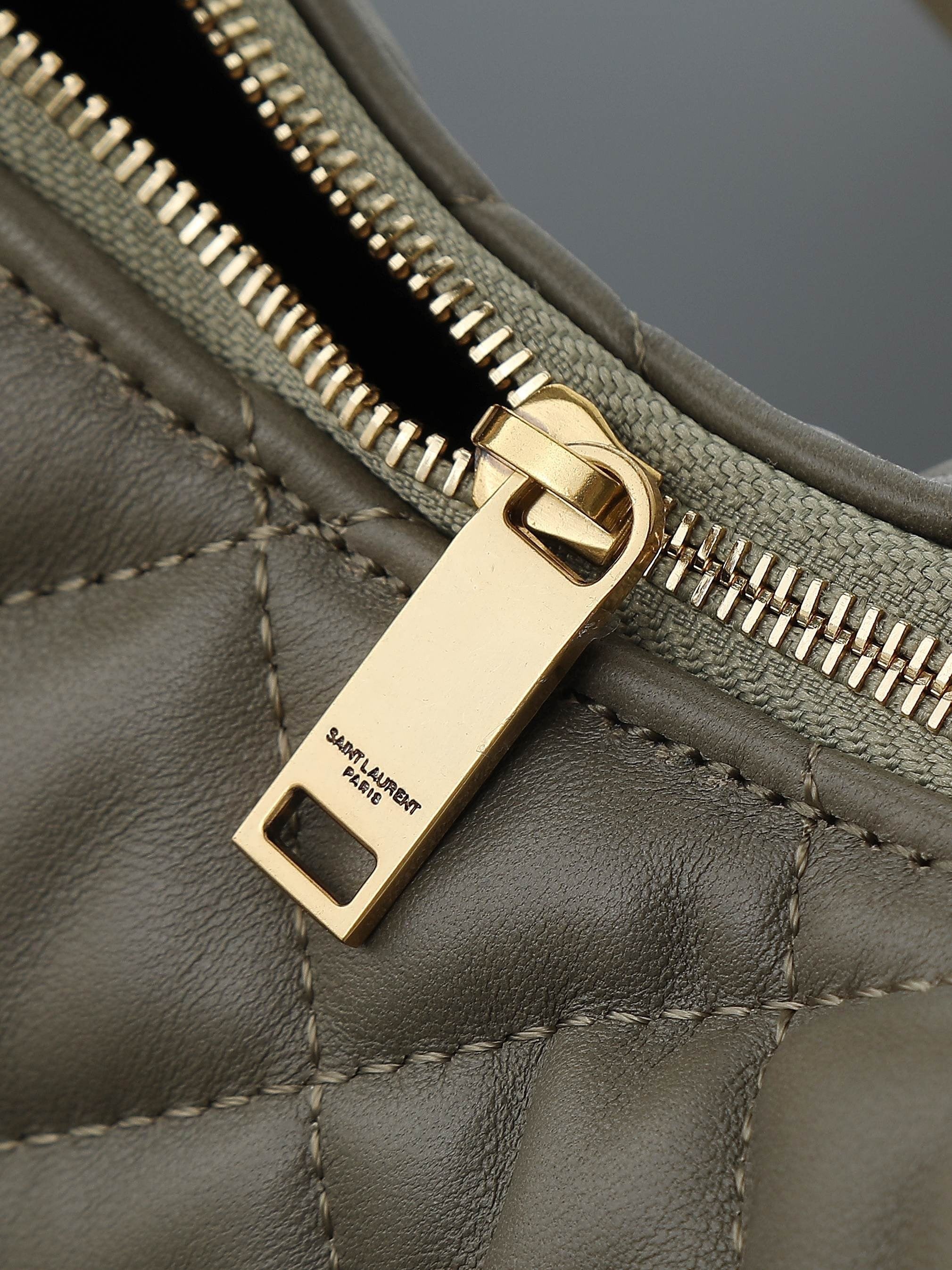 ICare Baby Pink Napa Leather Croissant Shoulder Bag