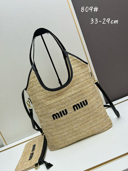 Miu*Miu Straw Bag