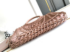 Garava Allknots Woven Leather Tote | 9902 MTX