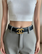 Iconic Double-C Buckle Belt
