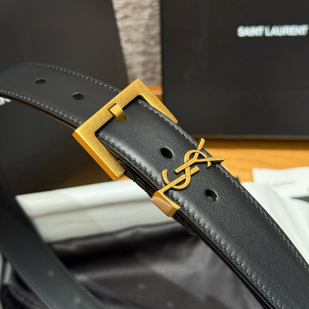 Premium Smooth Calfskin Belt – 3.0cm