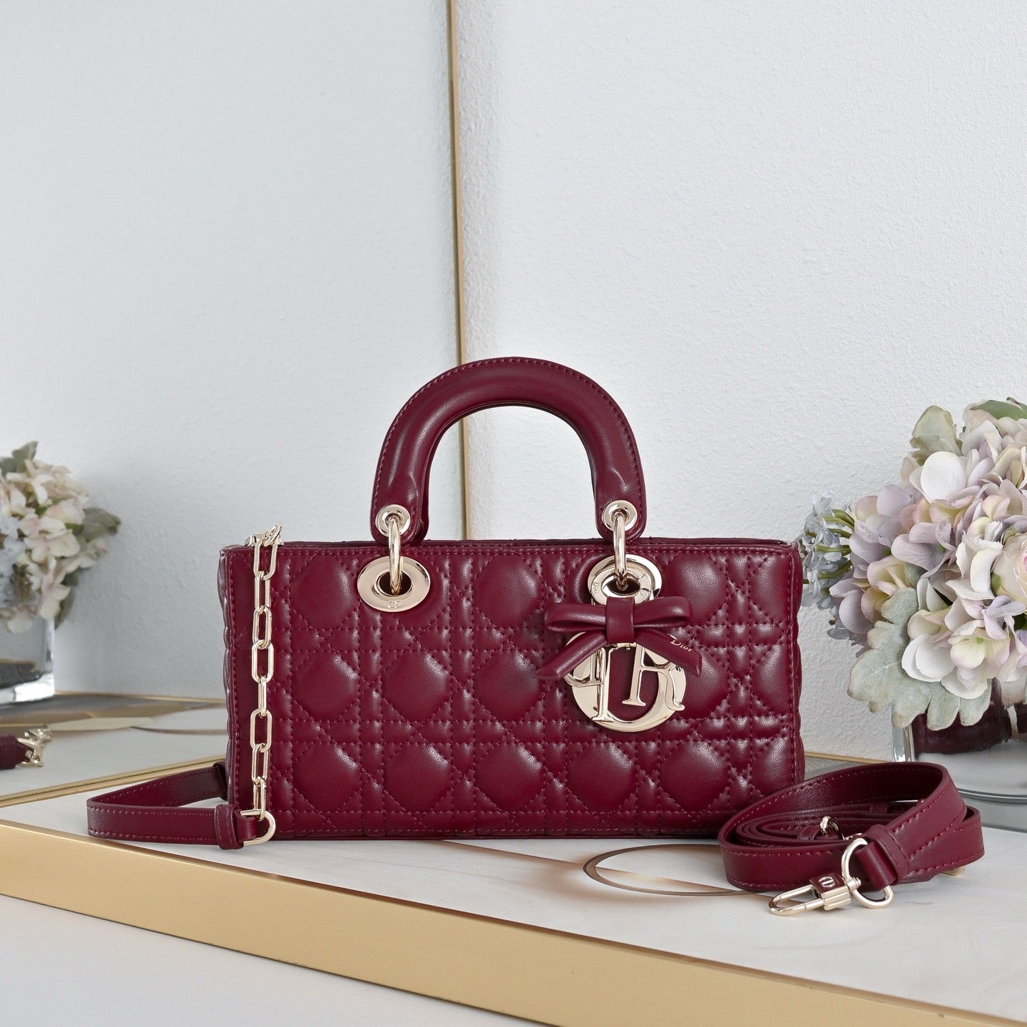 D Lady Joy Bag | Bow Detail |