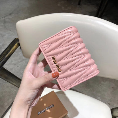 M*u**M*u Black Pink Wallet