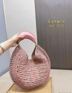 Summer Woven Banana Bag – 2025 Trend Piece