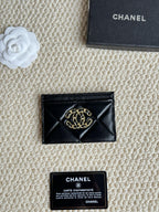 Quilted Lambskin Card Holder
