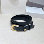 Double-Sided Leather Belt | 2.5cm