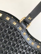 Raffia Woven Tote Bag