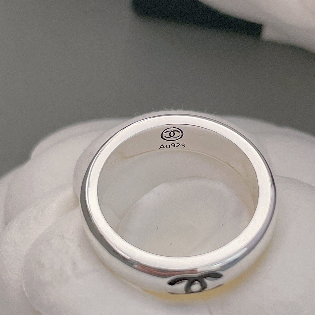 Vintage Logo Ring | Gold & Silver