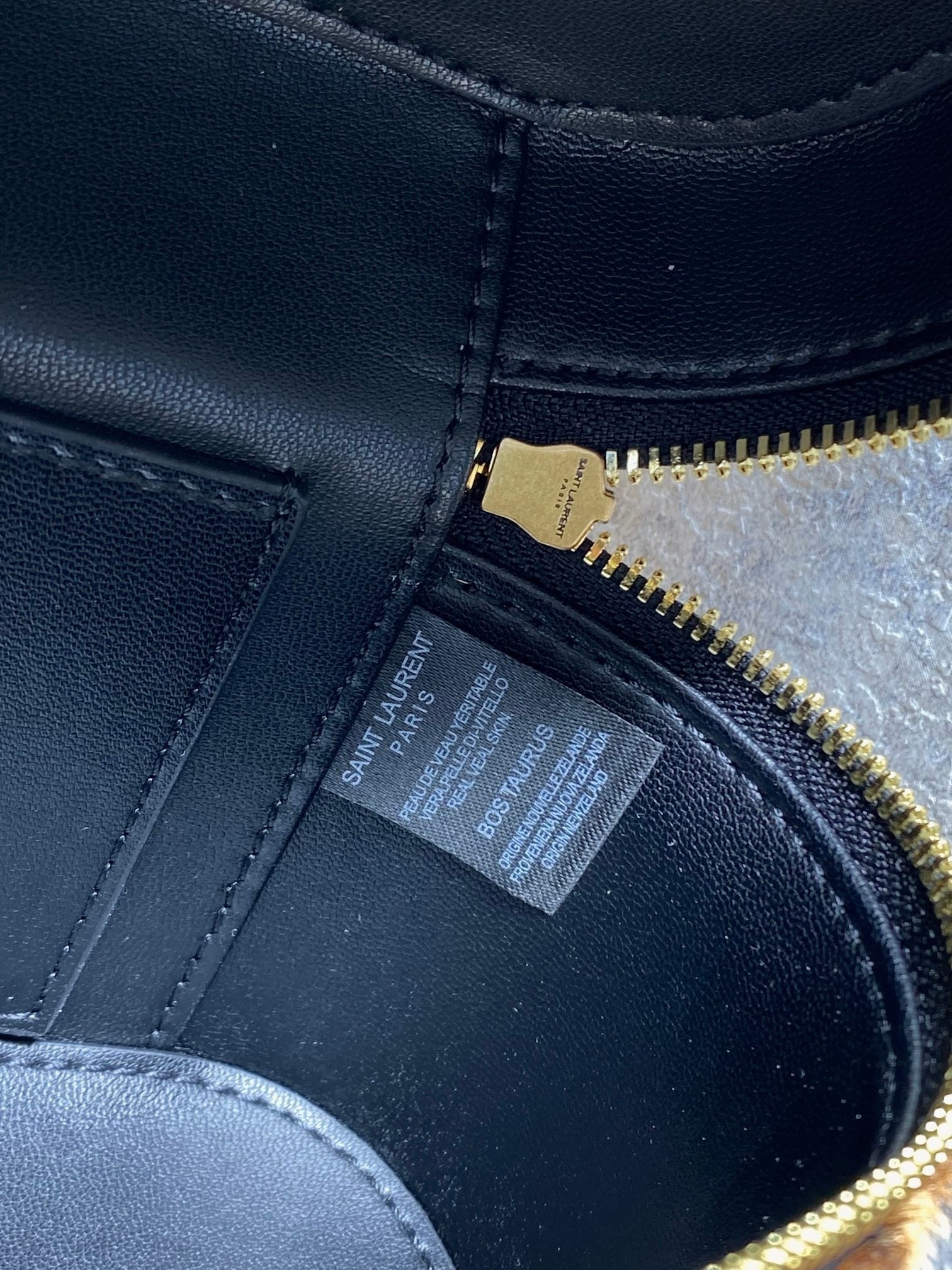 Leopard-Effect Leather Vanity Bag (Premium Quality)