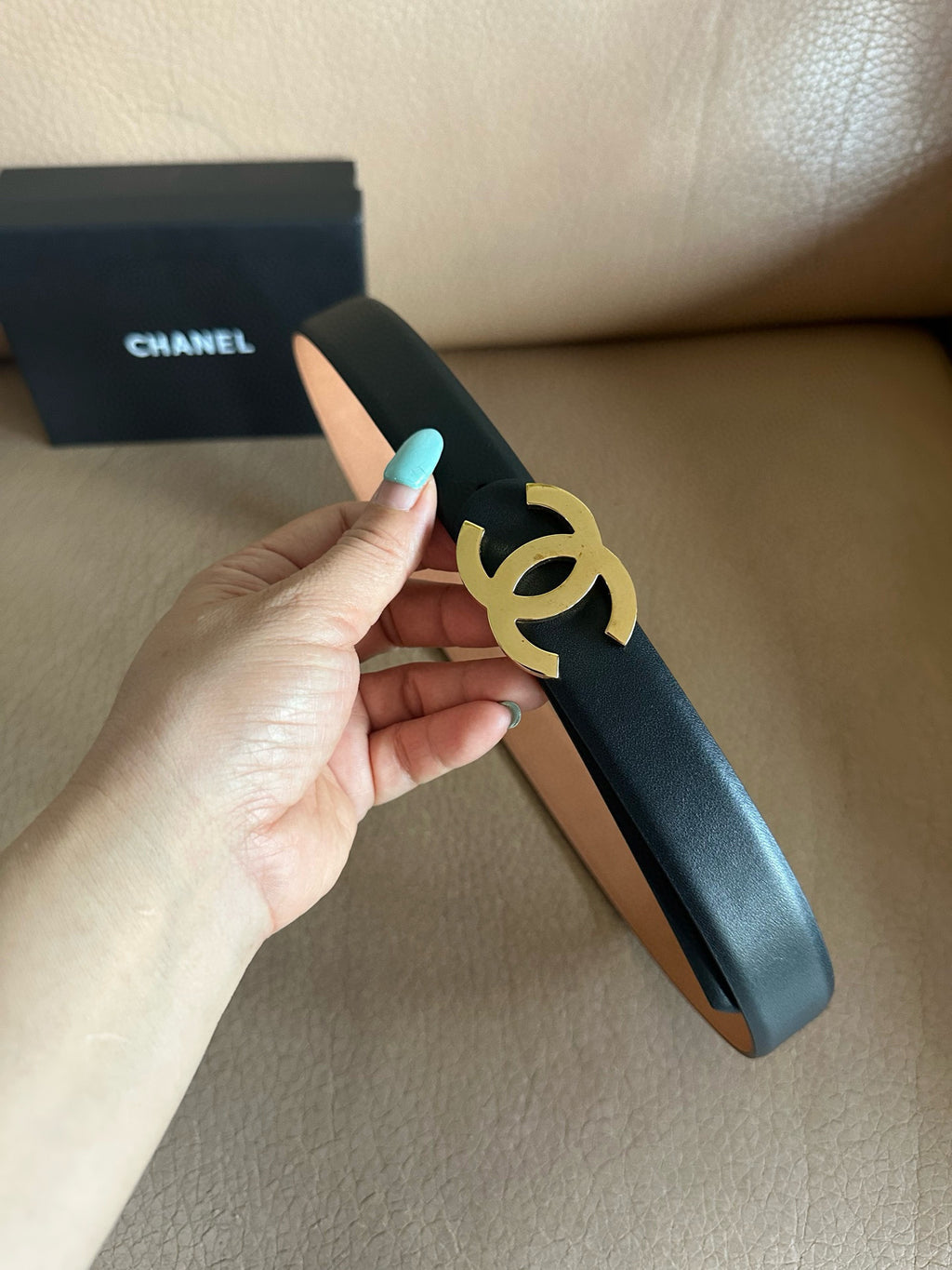 Iconic Double-C Buckle Belt