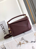 Premium Lambskin Geometric Puzzle Bag [Premium Quality]