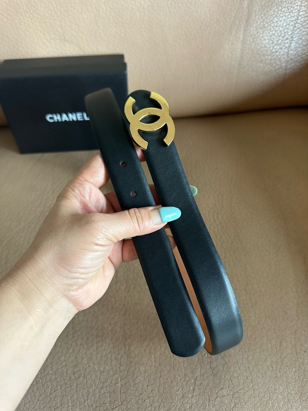 Iconic Double-C Buckle Belt