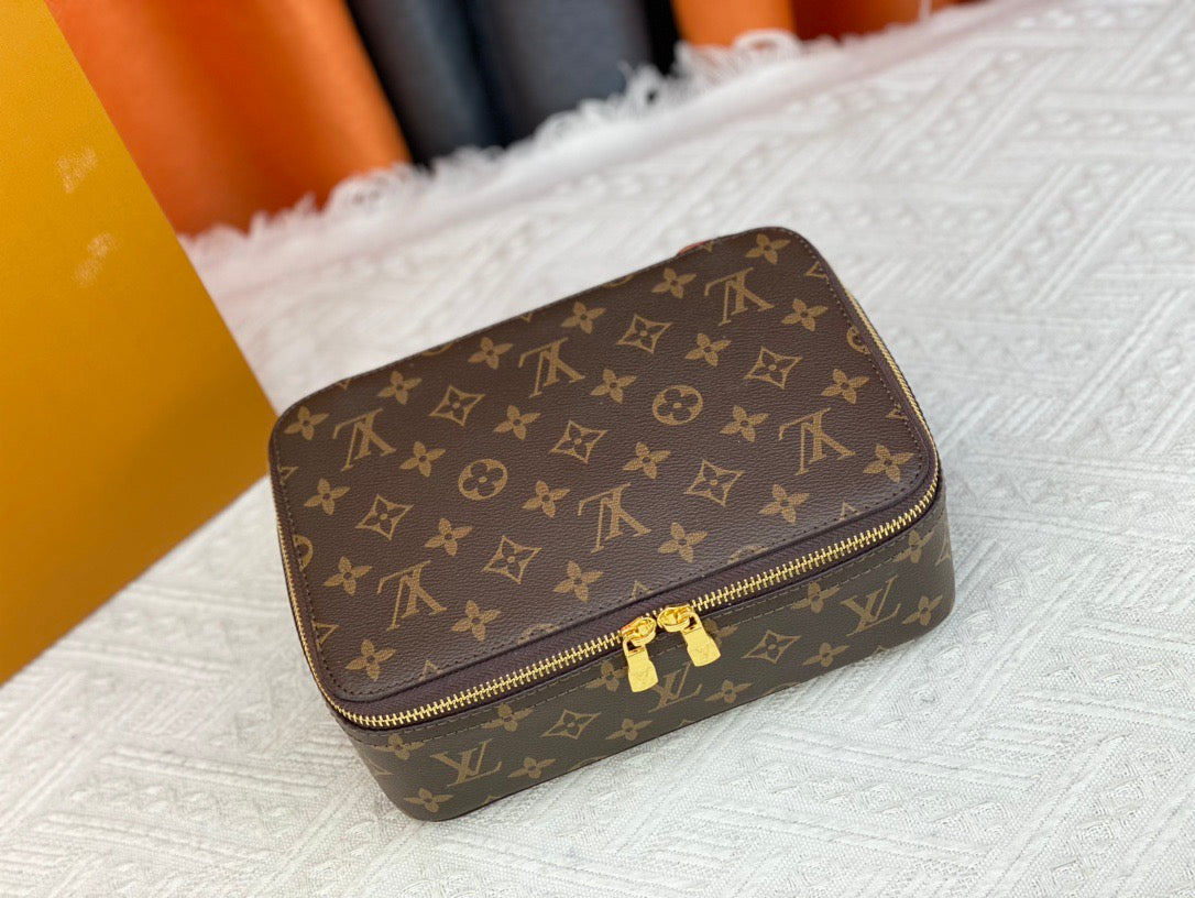 Monogram Canvas Jewelry Box | 3 Prints · 3 Sizes