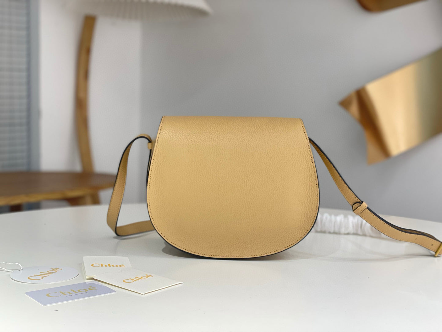 Ch*l0é MARCIE SMALL SADDLE BAG : Top Quality