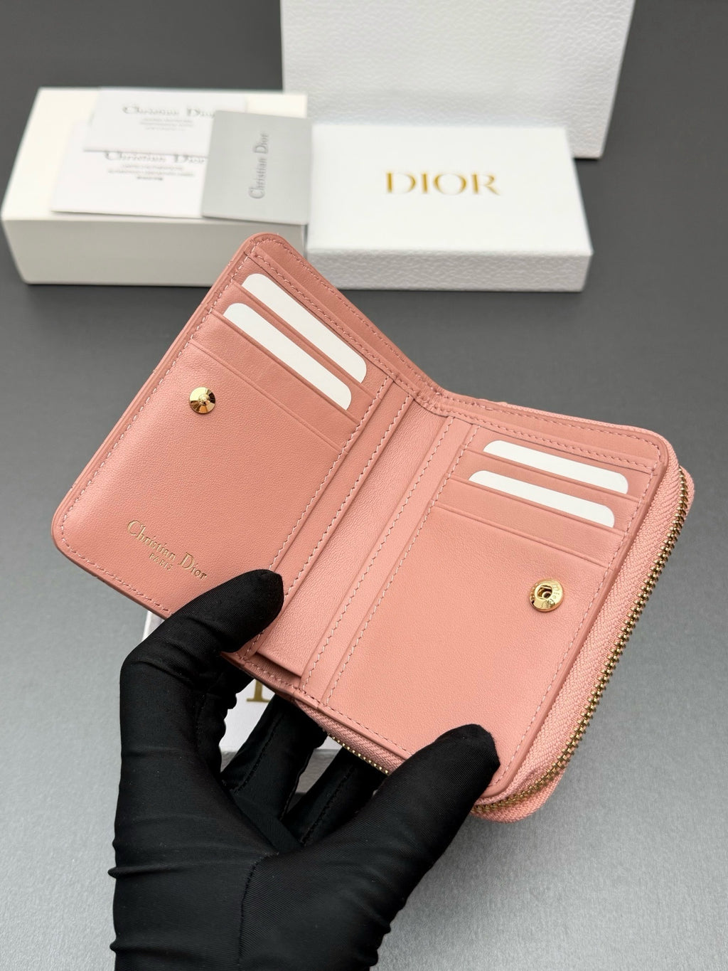 Cato Glycine Quilted Leather Wallet  (Premium Quality )