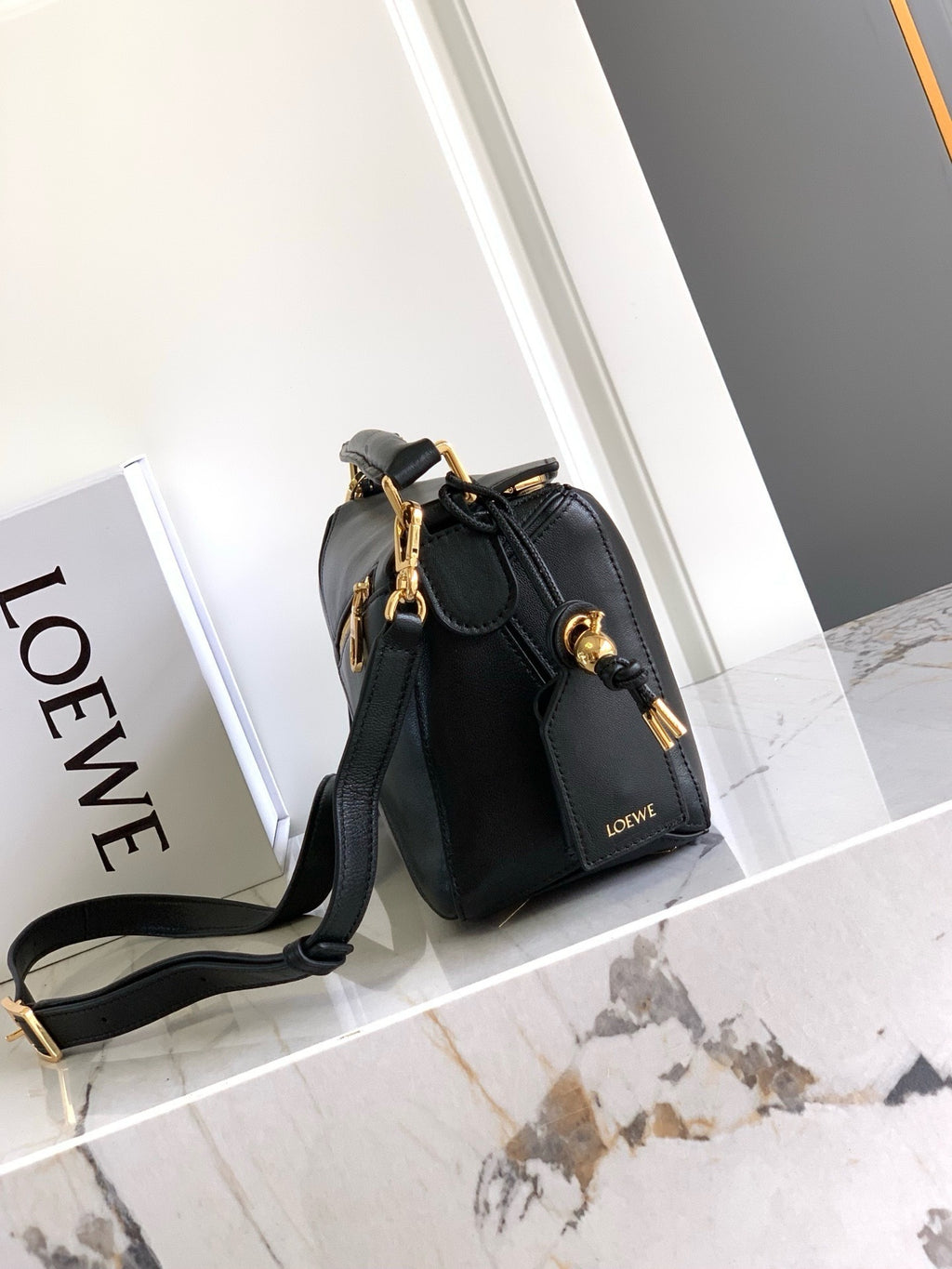 Premium Lambskin Geometric Puzzle Bag [Premium Quality]