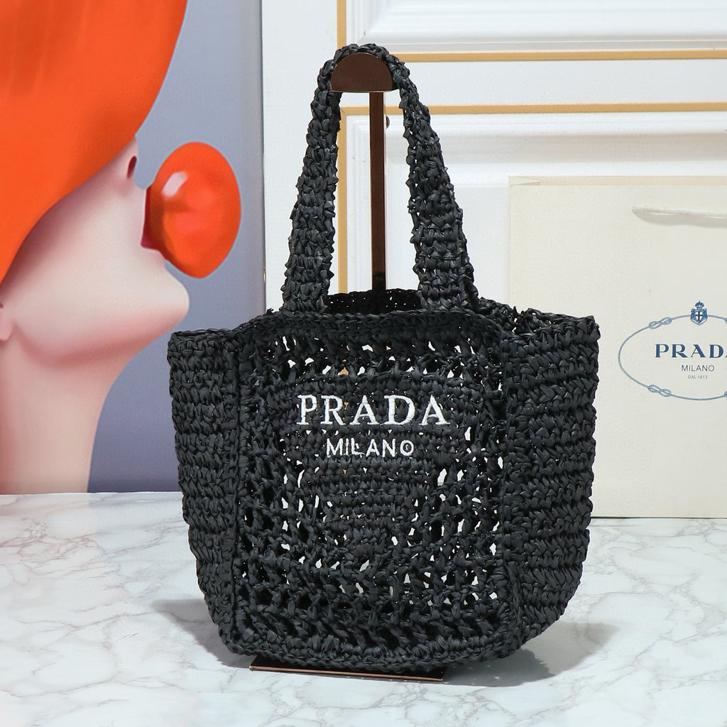 Raffia Tote Bag