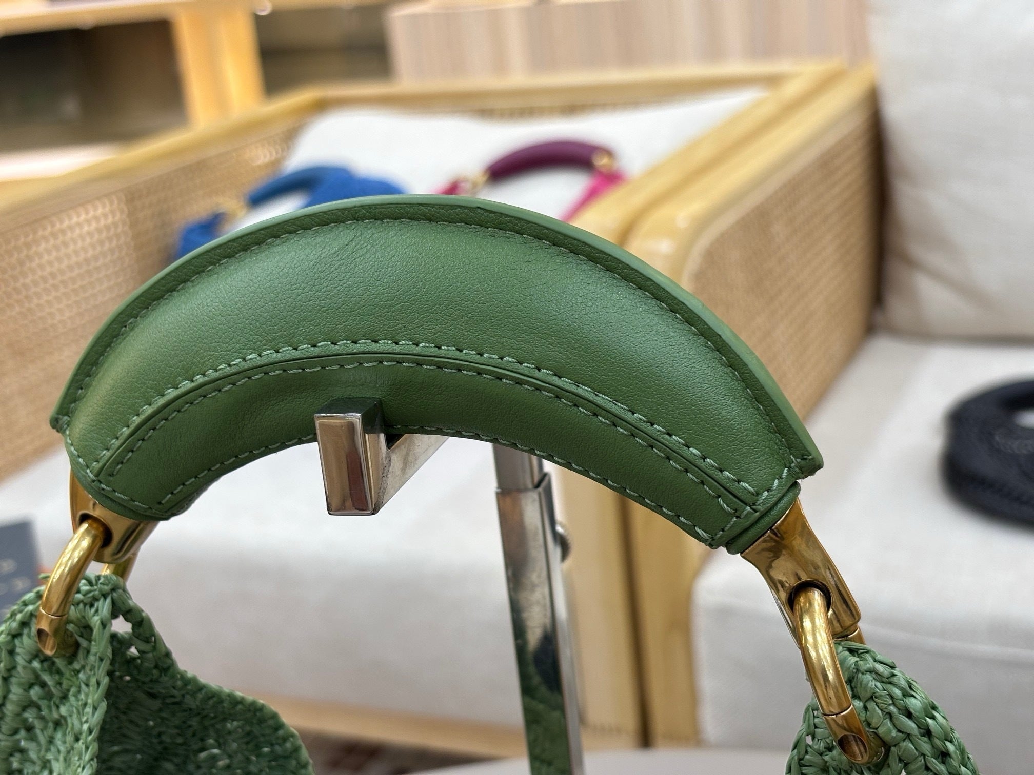 Summer Banana Woven Shoulder Bag  (Premium Quality)