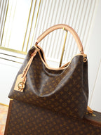 Classic Pattern Canvas Shoulder Bag (Premium Quality)