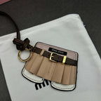 Leather Mini Skirt Charm