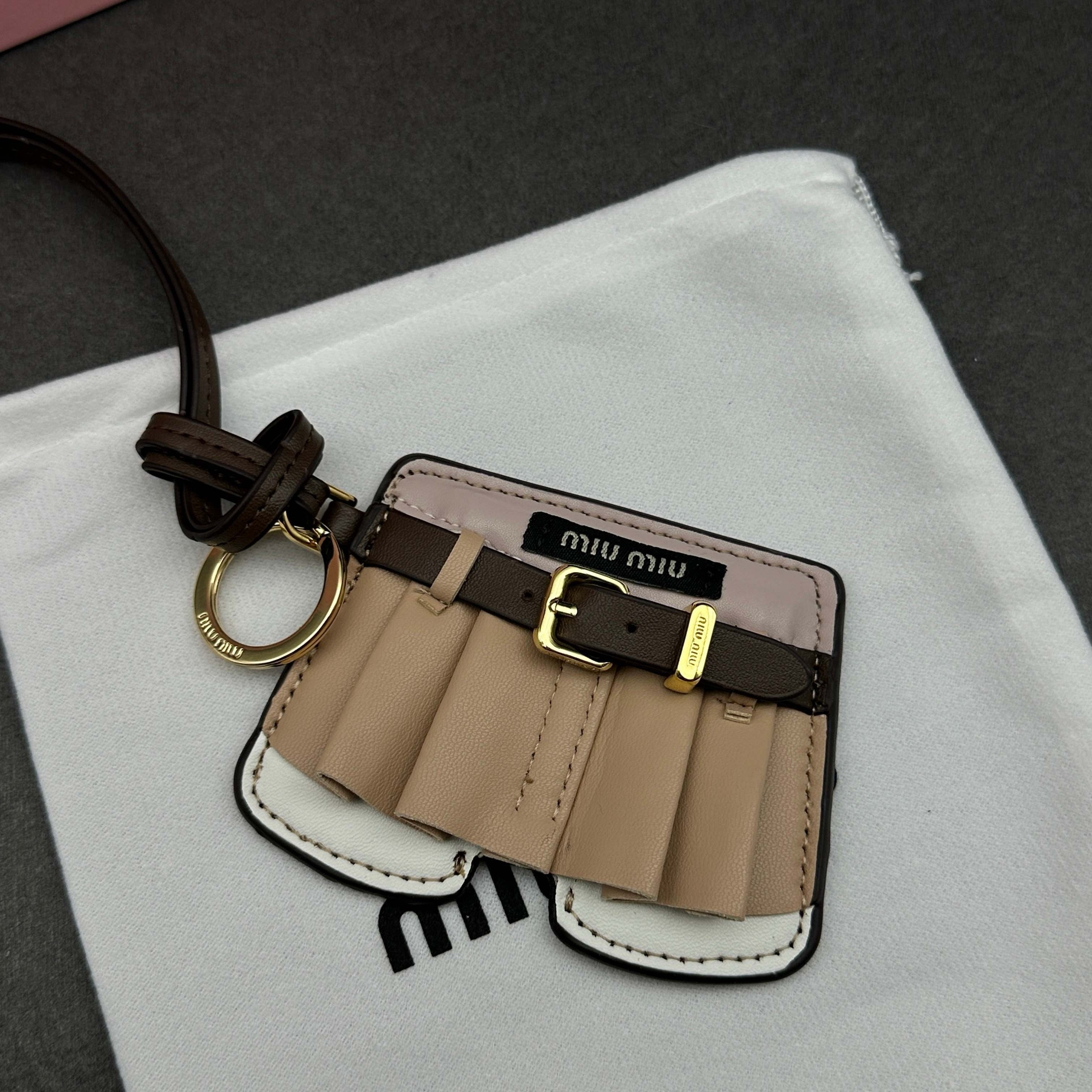 Leather Mini Skirt Charm