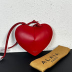 Heart-Shaped Crossbody Bag – Elegant &amp; Practical Statement Piece