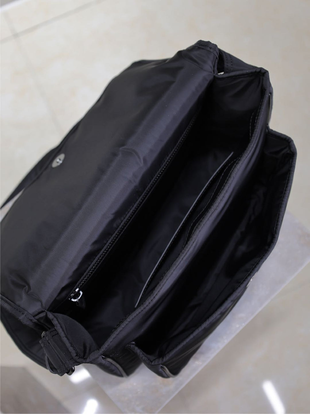 Nikki 32 Black Nylon Shoulder &Crossbody Bag – ( Premium Quality )