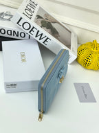 D Bow Logo Card Holder | S2867/ S2866| Lambskin |