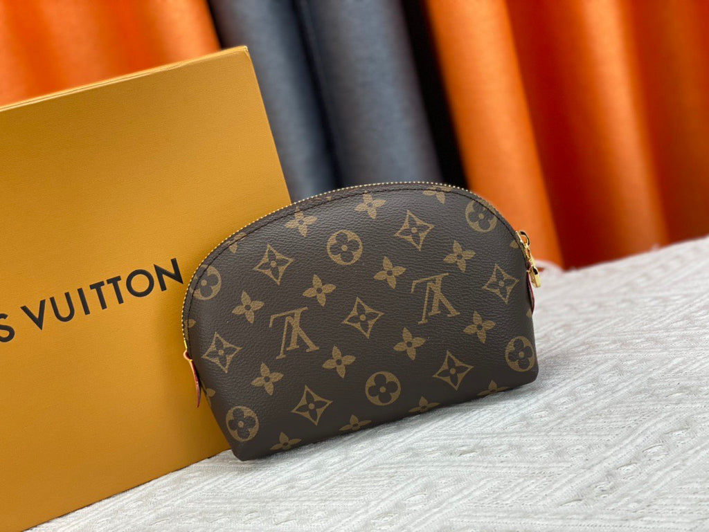 Monogram Canvas Cosmetic Pouch