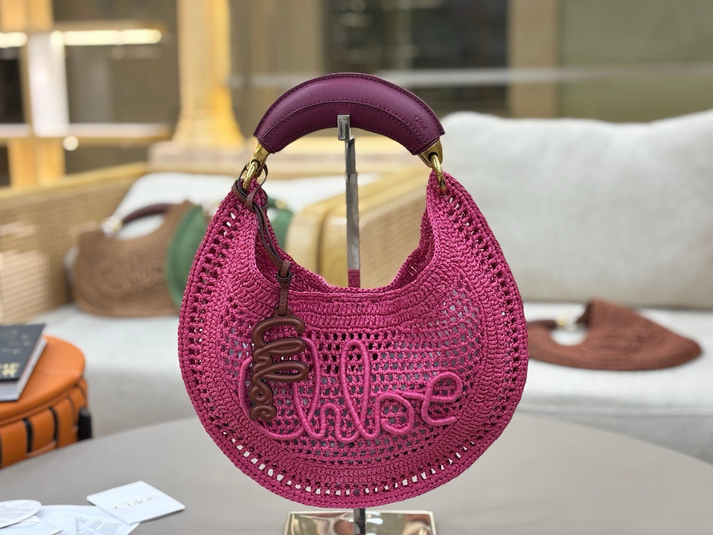 Summer Banana Woven Shoulder Bag  (Premium Quality)