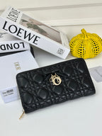 D Bow Logo Card Holder | S2867/ S2866| Lambskin |