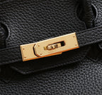 Elegant Togo-Textured Leather Handbag – Premium Craftsmanship