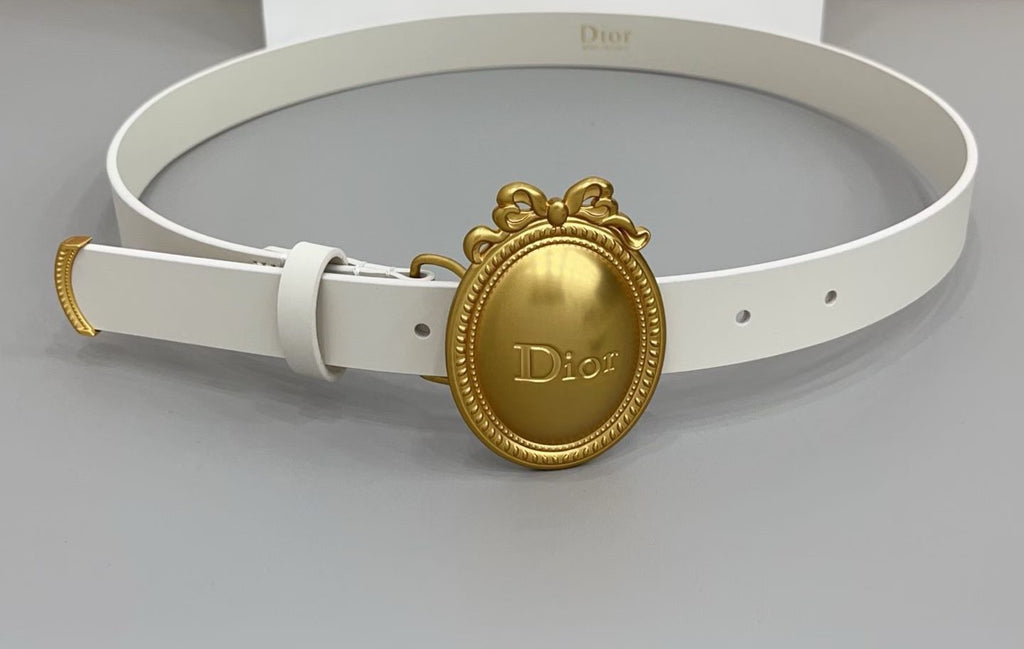Médaillon Oval Buckle Belt — 25 mm