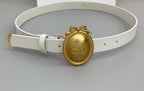 Médaillon Oval Buckle Belt — 25 mm