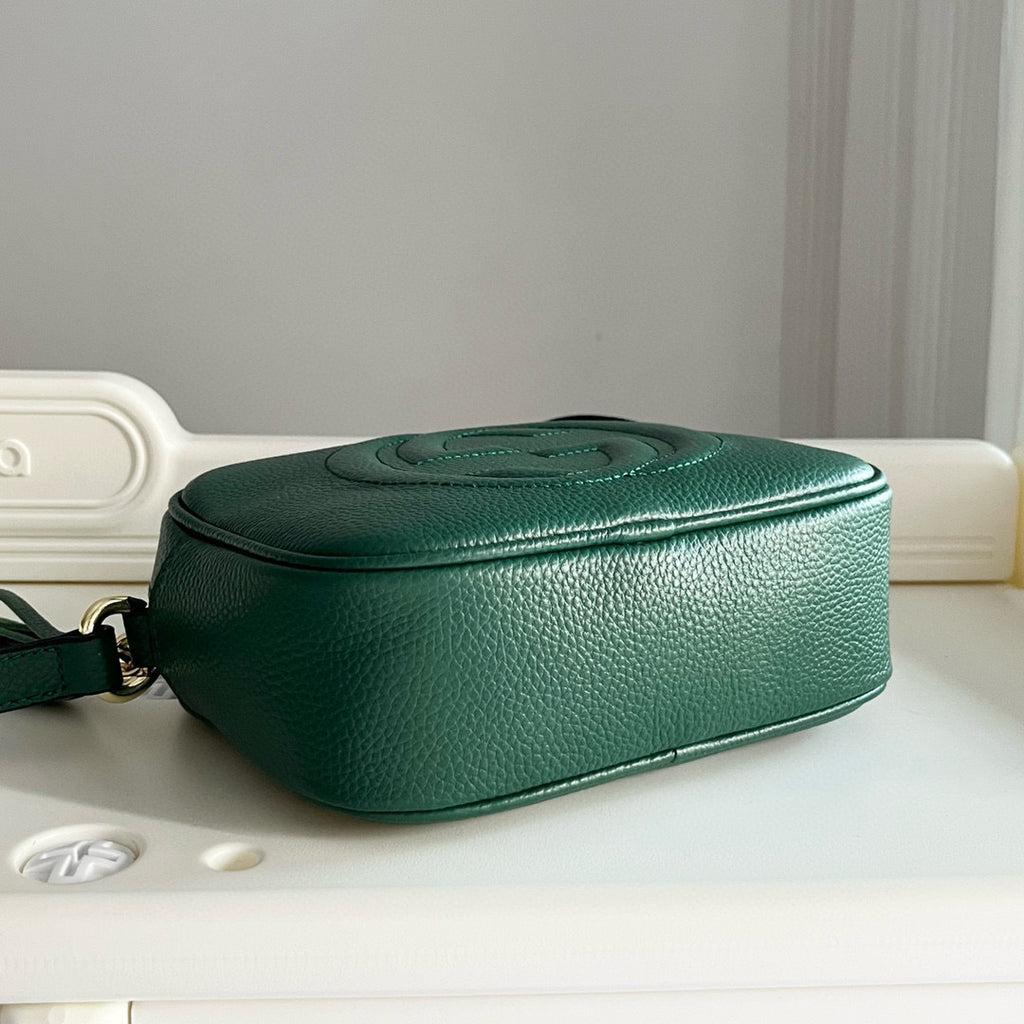 Classic Embossed Leather Camera Bag  (Genuine Cowhide)