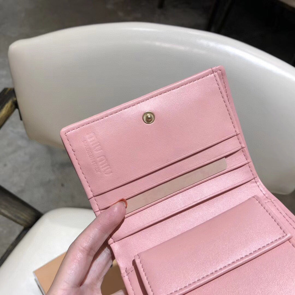 M Black Pink Wallet