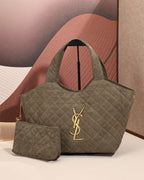 Icare Matte Napa Leather Carryall tote bag