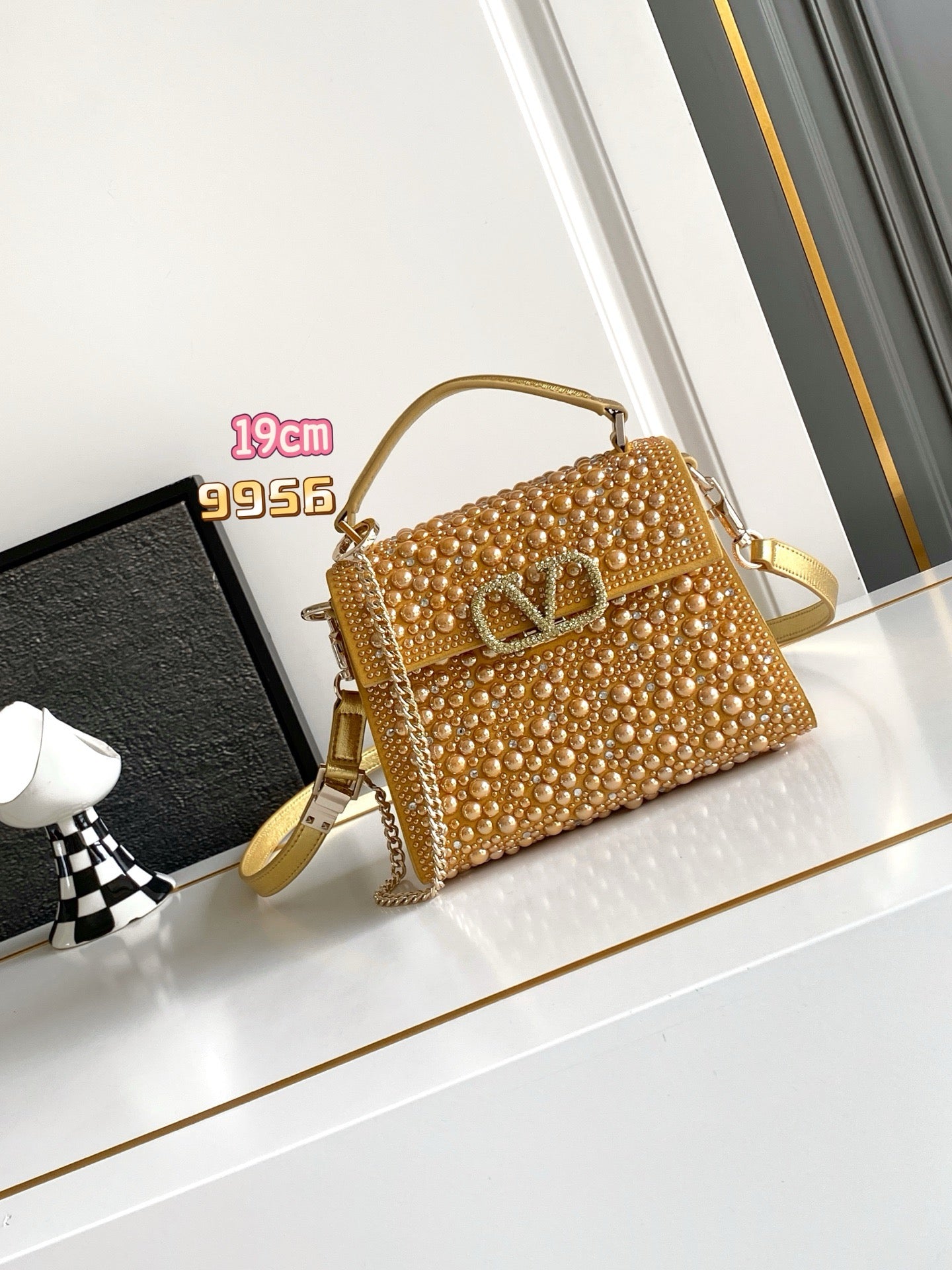 V-SLING Mini Crystal Bag | 9956 MTX